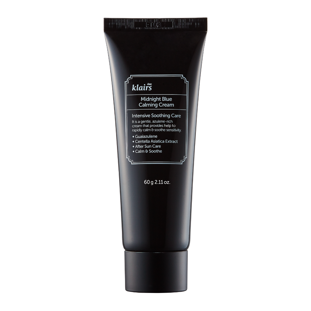 dear, klairs midnight blue calming cream large 60g