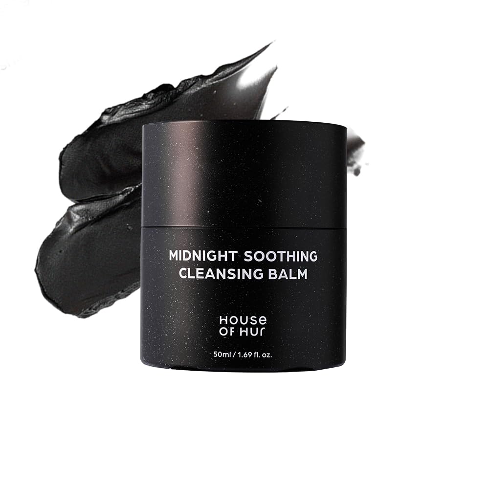 house of hur midnight soothing cleansing balm product and texture