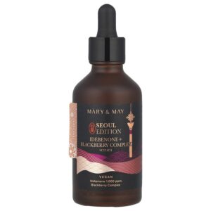 mary & may idebenone + blackberry complex serum 80ml