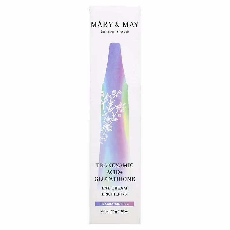 mary and may glutathione eye cream packaging