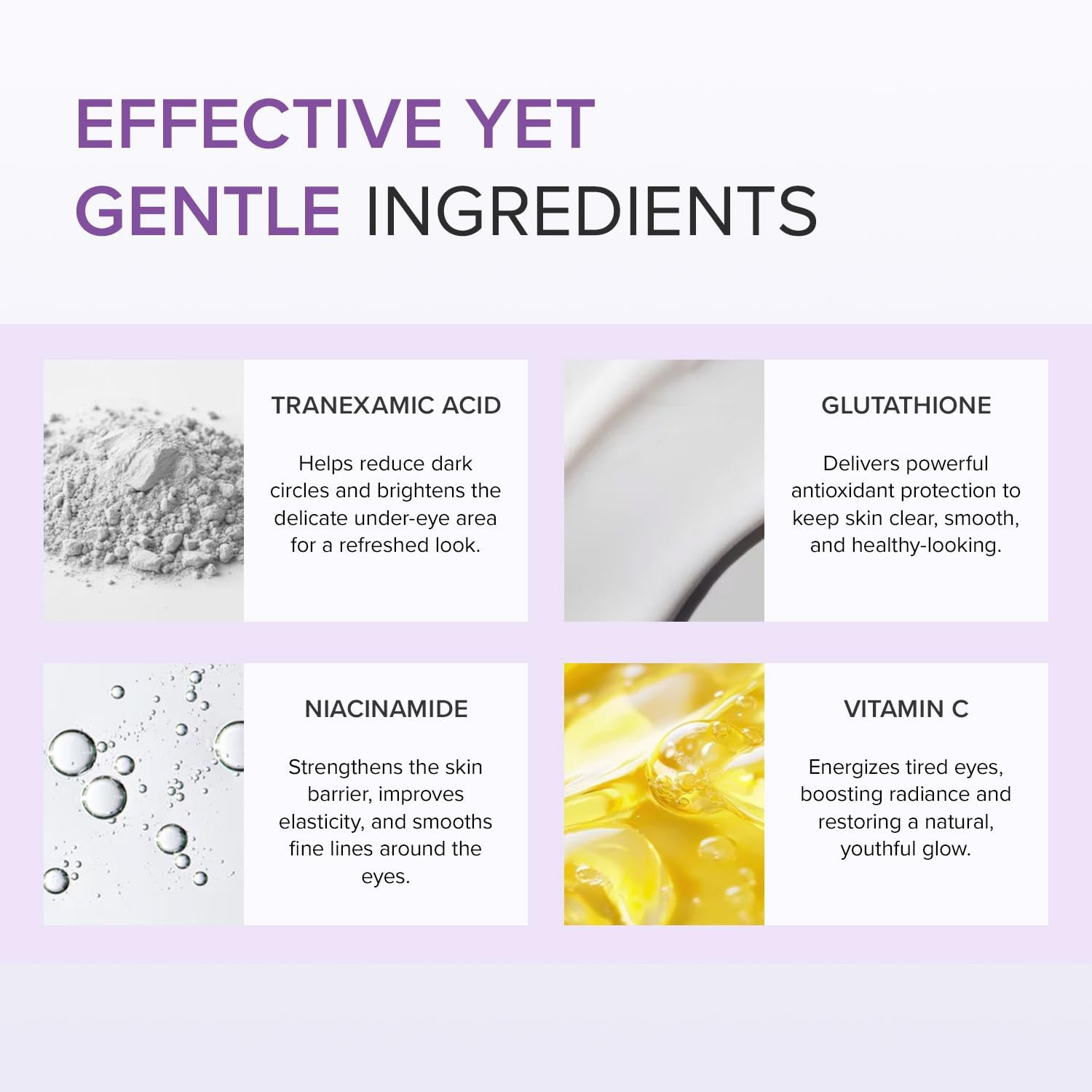 mary and may glutathione eye cream ingredients
