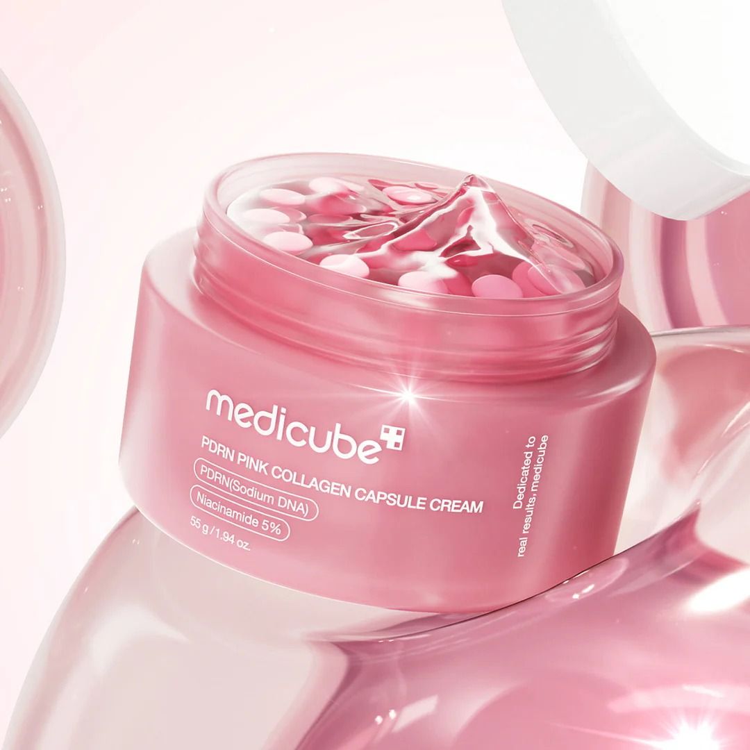 medicube pdrn pink collagen capsule cream 1